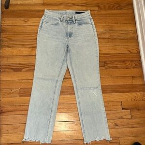 Rag & Bone Light Blue Distressed Women's Jeans